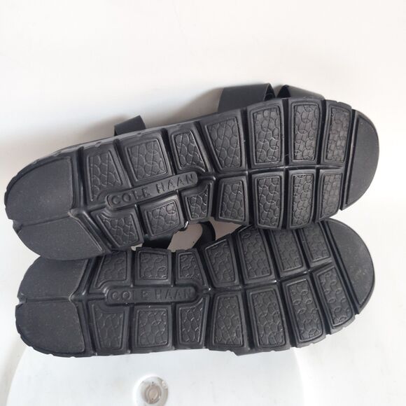 Cole Haan Zerogrand Sandals Leather Size 9 Criss Cross Preppy Strappy Open Toe - Picture 11 of 11